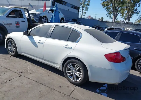 2011 Infiniti G25 Journey z USA, uszkodzony, nr VIN JN1DV6AP3BM830357